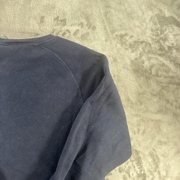 Vintage Disney Store Tigger Crewneck Sweater Men's Small Navy Cute Cartoon 90s - Picture 9 of 15